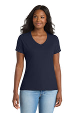 Port & Co ™  Women's Performance Blend V-Neck Tee. LPC381V