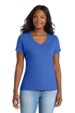 Port & Co ™  Women's Performance Blend V-Neck Tee. LPC381V