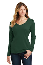 Port & Co ™  Women's Long Sleeve Fan Favorite V-Neck Tee. LPC450VLS