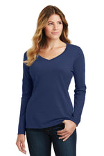 Port & Co ™  Women's Long Sleeve Fan Favorite V-Neck Tee. LPC450VLS