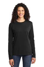 Port & Co ™  Women's Long Sleeve Core Cotton Tee. LPC54LS