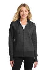 Port & Co ™  Women's Core Fleece Full-Zip Hooded Sweatshirt. LPC78ZH