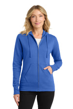 Port & Co ™  Women's Core Fleece Full-Zip Hooded Sweatshirt. LPC78ZH