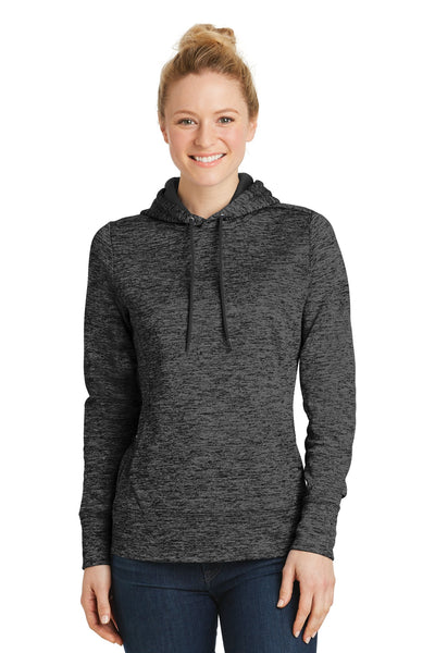 Sport-Tek ®  Women's PosiCharge ®  Electric Heather Fleece Hooded Pullover. LST225