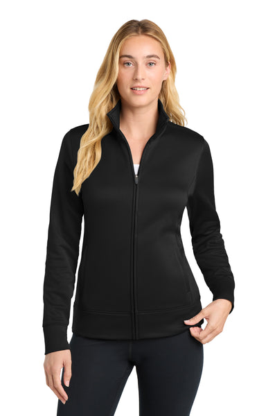 Sport-Tek ®  Women's Sport-Wick ®  Fleece Full-Zip Jacket.  LST241