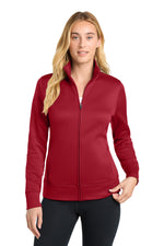 Sport-Tek ®  Women's Sport-Wick ®  Fleece Full-Zip Jacket.  LST241