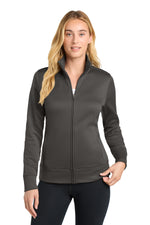 Sport-Tek ®  Women's Sport-Wick ®  Fleece Full-Zip Jacket.  LST241