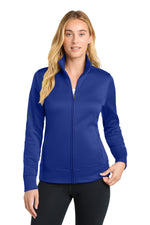 Sport-Tek ®  Women's Sport-Wick ®  Fleece Full-Zip Jacket.  LST241