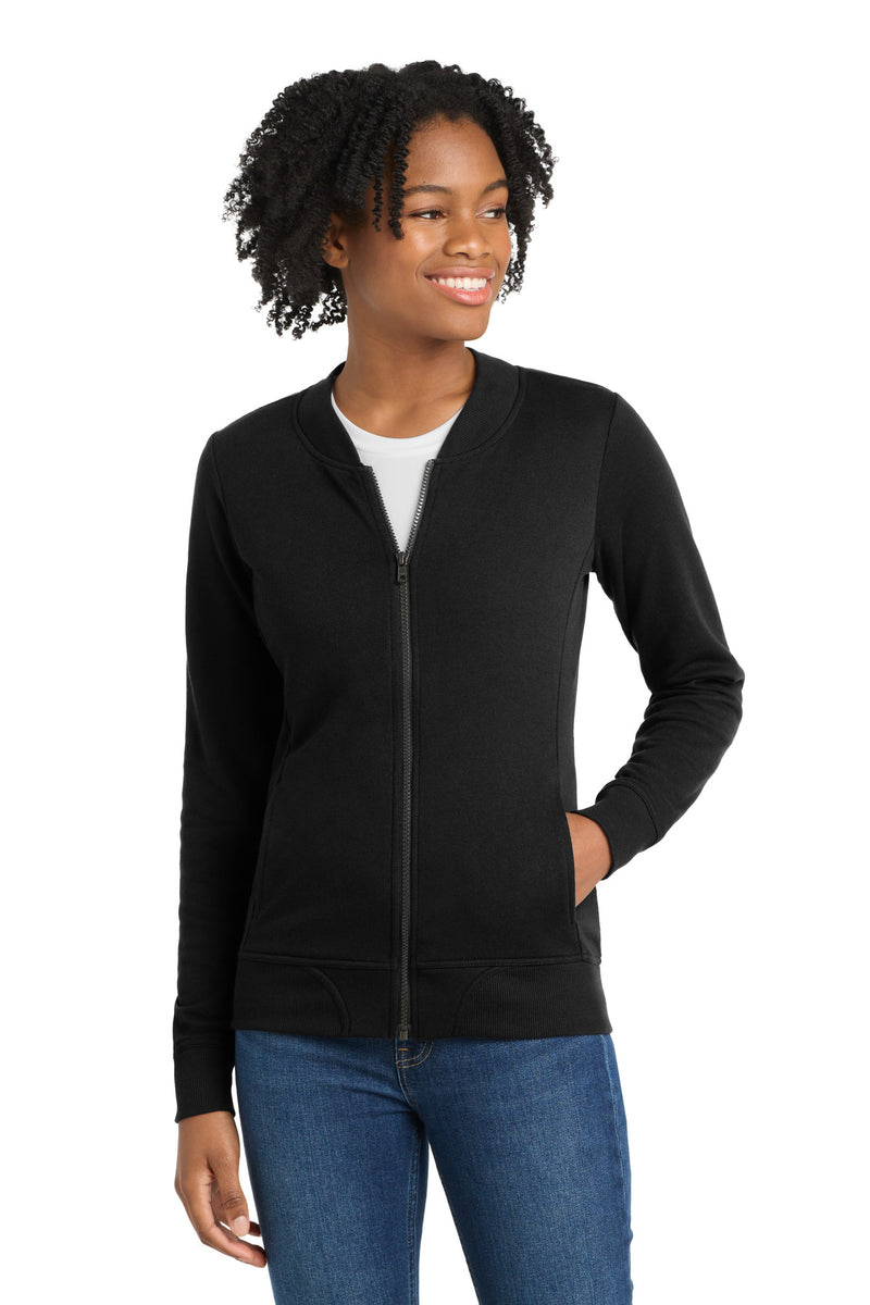 Sport-Tek  ®  Women's Lightweight French Terry Bomber LST274