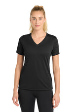 Sport-Tek ®  Women's PosiCharge ®  RacerMesh ®  V-Neck Tee. LST340