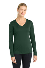 Sport-Tek ®  Women's Long Sleeve PosiCharge ®  Competitor™ V-Neck Tee. LST353LS
