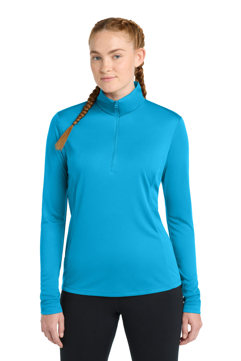 Sport-Tek ®  Women's PosiCharge ®  Competitor ™  1/4-Zip Pullover. LST357