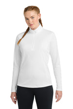 Sport-Tek ®  Women's PosiCharge ®  Competitor ™  1/4-Zip Pullover. LST357
