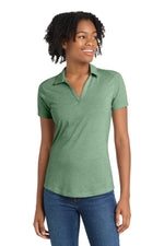 Sport-Tek  ®  Women's PosiCharge  ®  Tri-Blend Wicking Polo. LST405