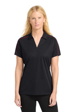 Sport-Tek ®  Women's Micropique Sport-Wick ®  Piped Polo. LST653