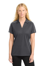 Sport-Tek ®  Women's Micropique Sport-Wick ®  Piped Polo. LST653