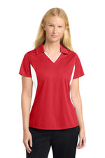 Sport-Tek ®  Women's Side Blocked Micropique Sport-Wick ®  Polo. LST655