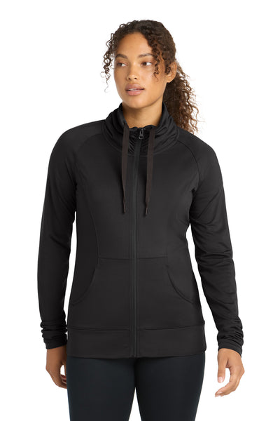 Sport-Tek ®  Women's Sport-Wick ®  Stretch Full-Zip Jacket. LST852
