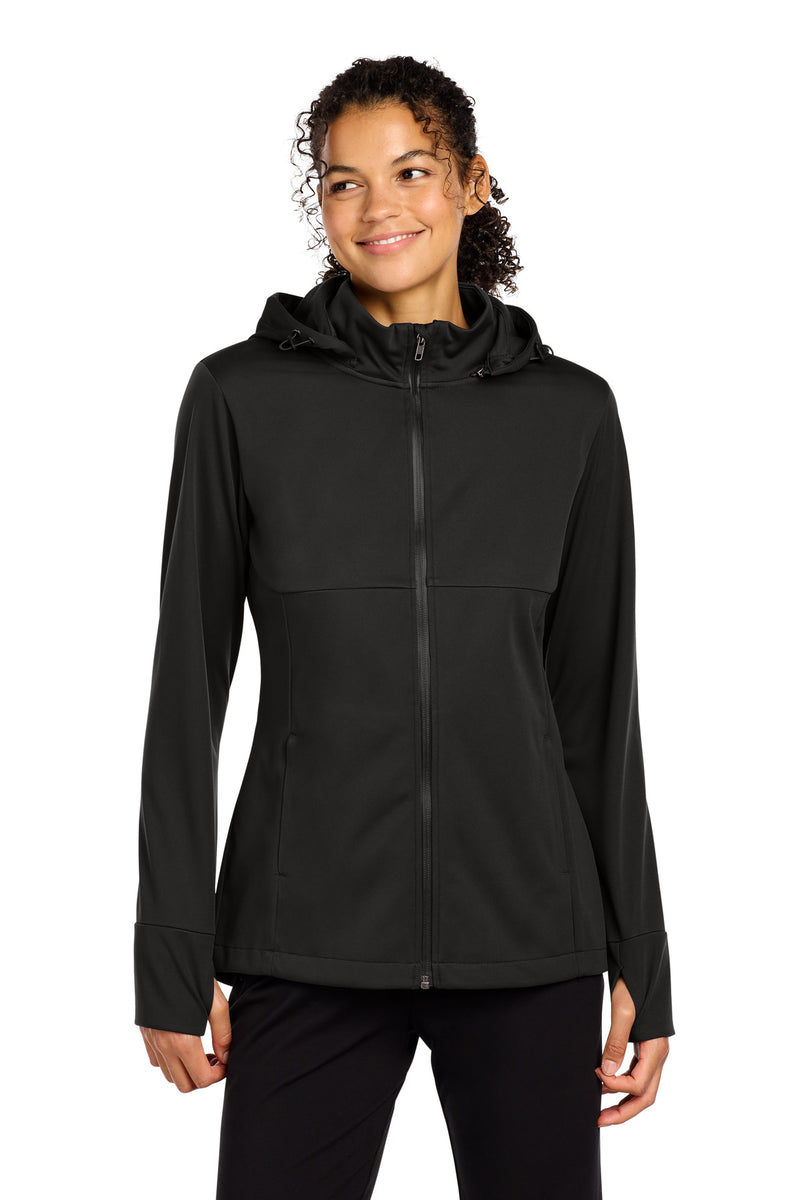 Sport-Tek ®  Women's Hooded Soft Shell Jacket LST980