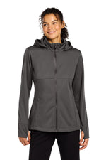 Sport-Tek ®  Women's Hooded Soft Shell Jacket LST980