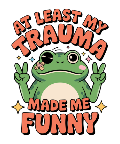 Mental Health Funny Frog Png Shirt