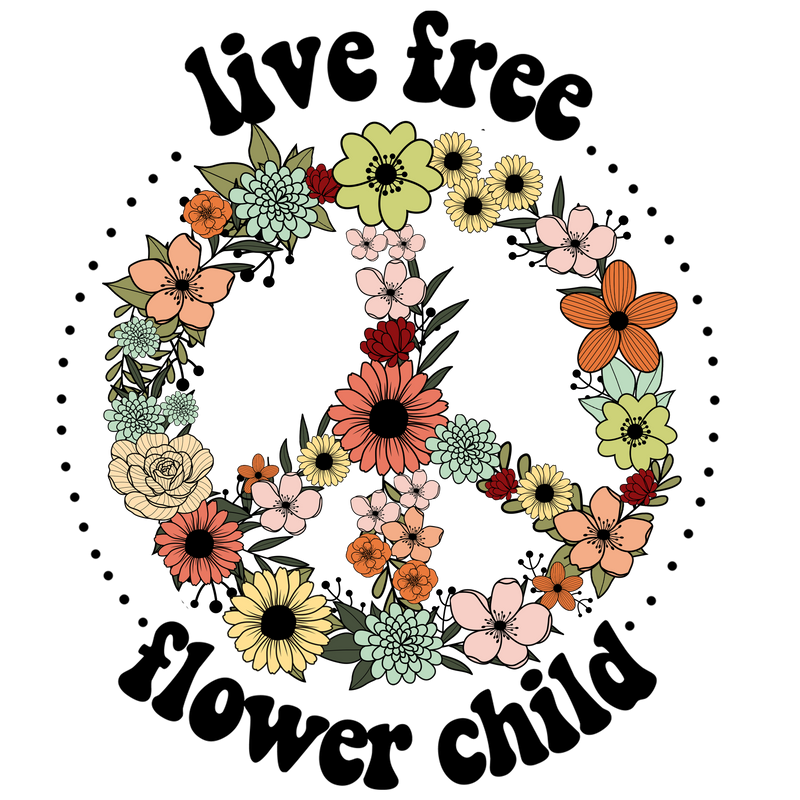 live free flower child