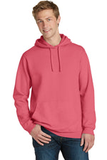 Port & Co ™  Beach Wash ®  Garment-Dyed Pullover Hooded Sweatshirt. PC098H
