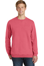 Port & Co ™  Beach Wash ®  Garment-Dyed Crewneck Sweatshirt PC098