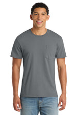 Port & Co ™  Beach Wash ®  Garment-Dyed Pocket Tee.  PC099P