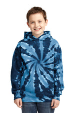 Port & Co ™  Youth Tie-Dye Pullover Hooded Sweatshirt. PC146Y