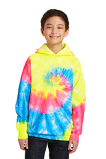 Port & Co ™  Youth Tie-Dye Pullover Hooded Sweatshirt. PC146Y