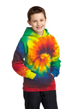 Port & Co ™  Youth Tie-Dye Pullover Hooded Sweatshirt. PC146Y