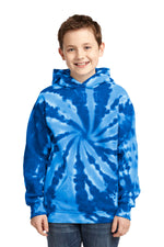 Port & Co ™  Youth Tie-Dye Pullover Hooded Sweatshirt. PC146Y