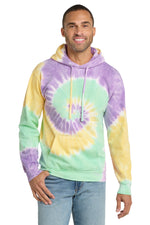 Port & Co ™  Tie-Dye Pullover Hooded Sweatshirt. PC146