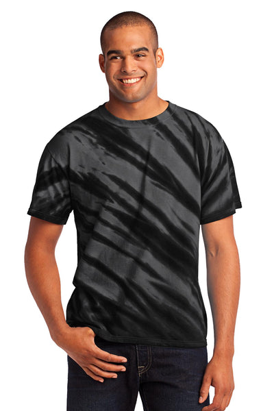 Port & Co ™  Tiger Stripe Tie-Dye Tee. PC148