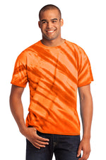 Port & Co ™  Tiger Stripe Tie-Dye Tee. PC148