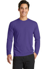Port & Co ™  Long Sleeve Performance Blend Tee. PC381LS
