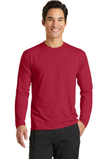 Port & Co ™  Long Sleeve Performance Blend Tee. PC381LS