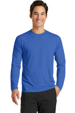 Port & Co ™  Long Sleeve Performance Blend Tee. PC381LS