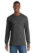 Port & Co ™  Long Sleeve Core Cotton Tee. PC54LS