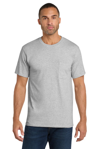 Port & Co ™  Core Cotton Pocket Tee. PC54P