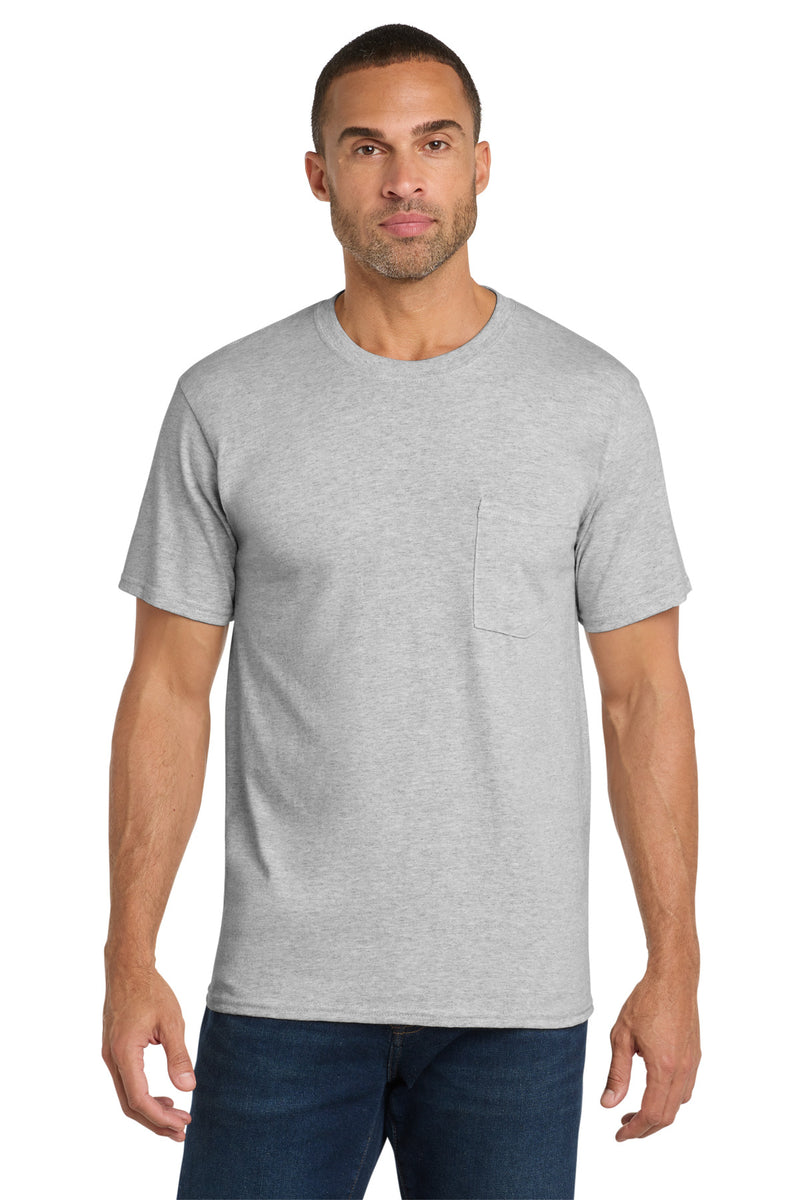 Port & Co ™  Core Cotton Pocket Tee. PC54P