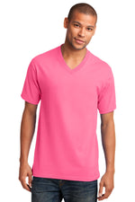 Port & Co ™  Core Cotton V-Neck Tee. PC54V