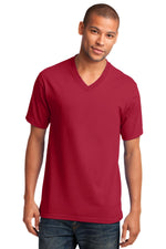 Port & Co ™  Core Cotton V-Neck Tee. PC54V