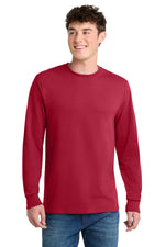 Port & Co ™  Tall Long Sleeve Core Blend Tee. PC55LST