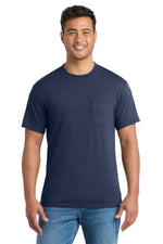 Port & Co ™  Tall Core Blend Pocket Tee. PC55PT