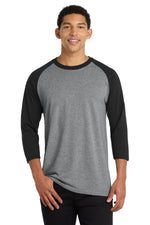 Port & Co ™  Core Blend 3/4-Sleeve Raglan Tee. PC55RS