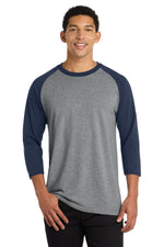 Port & Co ™  Core Blend 3/4-Sleeve Raglan Tee. PC55RS