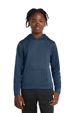 Port & Co ™  Youth Performance Fleece Pullover Hooded Sweatshirt. PC590YH