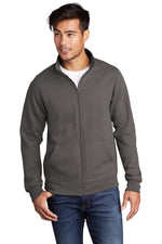 Port & Co ™  Core Fleece Cadet Full-Zip Sweatshirt PC78FZ